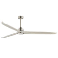 Maxim Lighting Woodwind 80'' Solid Wood Blade Fan W Led