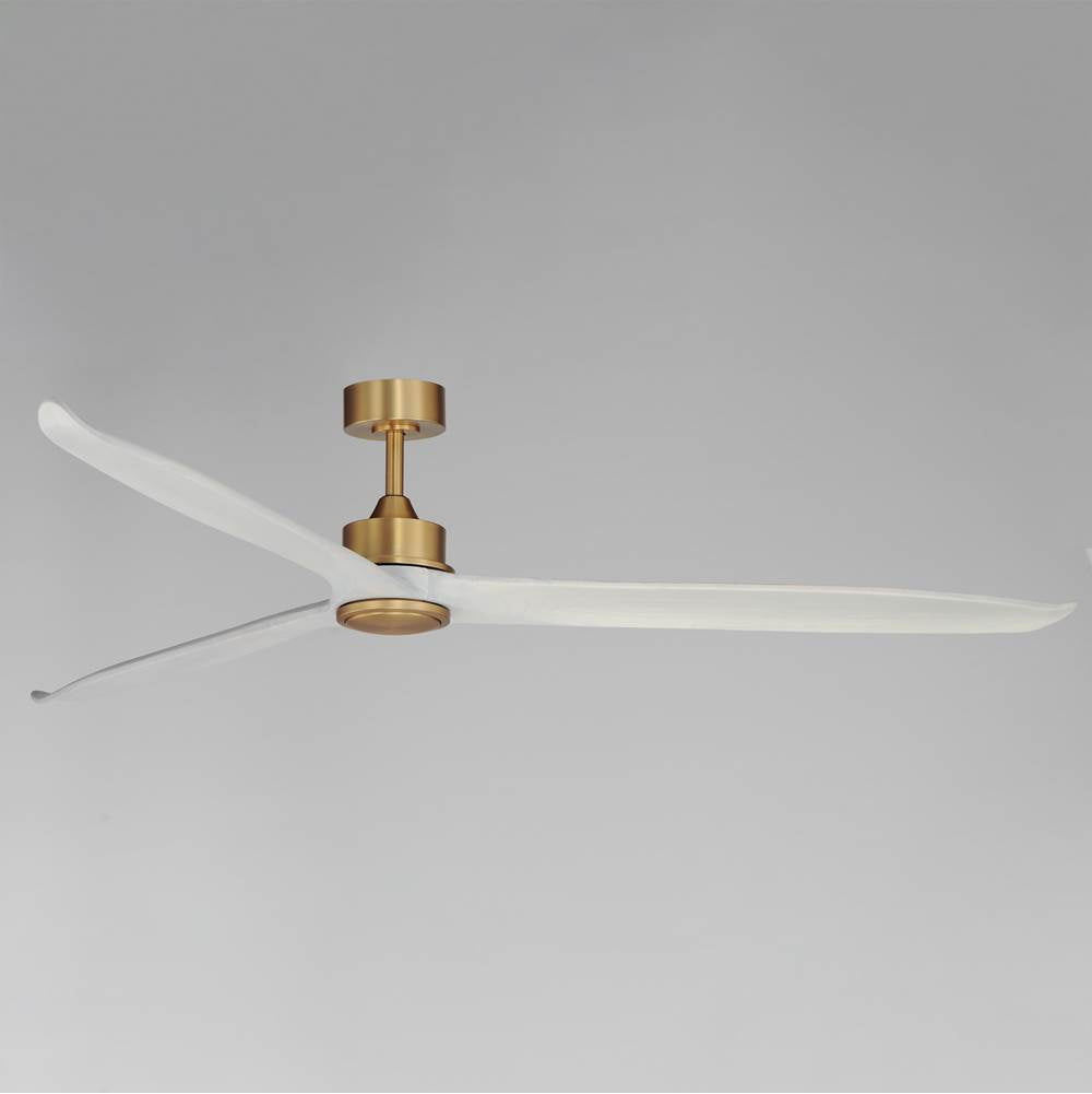 Maxim Lighting Woodwind 80'' Solid Wood Blade Fan W Led
