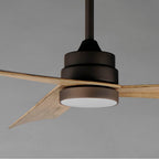 Maxim Lighting 88847WTCHL Charcoal Bronze Vortex 52'' Outdoor Fan With Led Light Kit Image 4