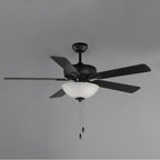 Maxim Lighting 88936SWBK Black Super-max 52'' Ceiling Fan With 2-light Kit Image 3