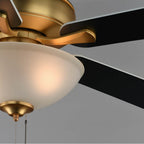 Maxim Lighting 88936SWNAB Natural Aged Brass Super-max 52'' Ceiling Fan With 2-light Kit Image 2