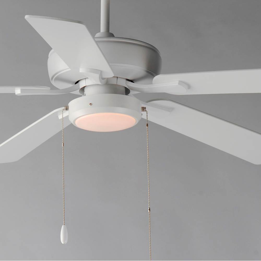 Maxim Lighting 88937MW Matte White 52'' Super-max Fan W/ Led Light Kit - White Image 2