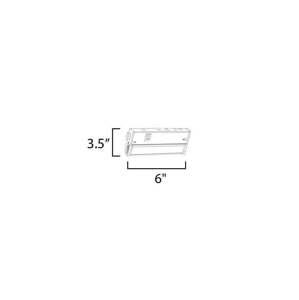Maxim Lighting Countermax 5k 6'' 2700-5000k Led Under Cabinet