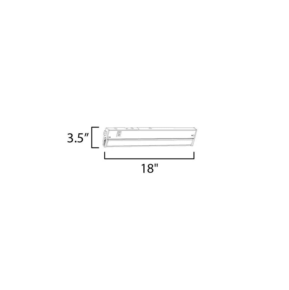 Maxim Lighting Countermax 5k 18'' 2700-5000k Led Under Cabinet
