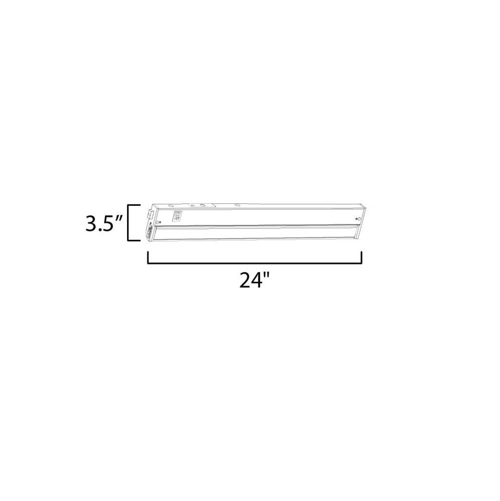 Maxim Lighting Countermax 5k 24'' 2700-5000k Led Under Cabinet