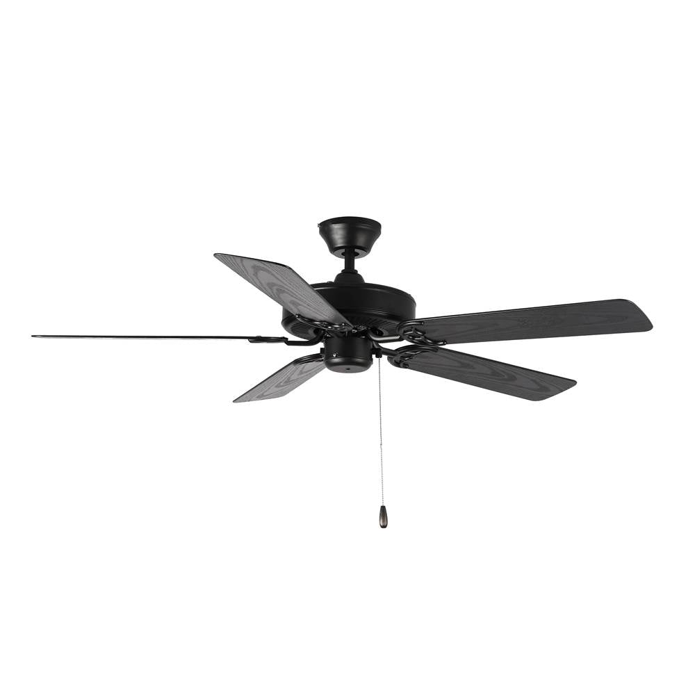 Maxim Lighting Basic Max Basic-max 52'' Black Fan Black/walnut Blades