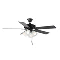 Maxim Lighting Basic Max Basic-max 52'' Black Fan Led 4-light Bk/w Blades