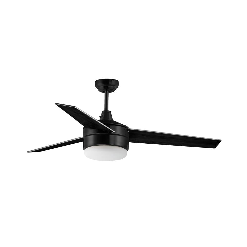Maxim Lighting Trio 52'' Black Fan Led 2-light