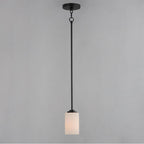 Maxim Lighting 90030SWBK Black Deven 1-light Mini Pendant Image 3