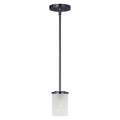 Maxim Lighting 90200FTBK Black Corona 1-light Mini Pendant Image 1