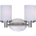 Maxim Lighting Cylinder 2-light Bath Vanity