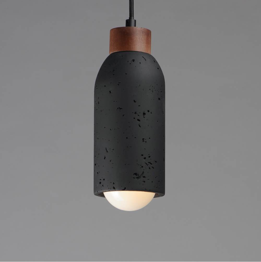 Maxim Lighting 90621LVBK Lava,Black Pompeii-single Pendant Image 3
