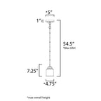 Maxim Lighting Acadia 1-light Pendant