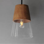 Maxim Lighting 91622CLWNBK Walnut,Black Carpenter 10'' Mini Pendant Image 4