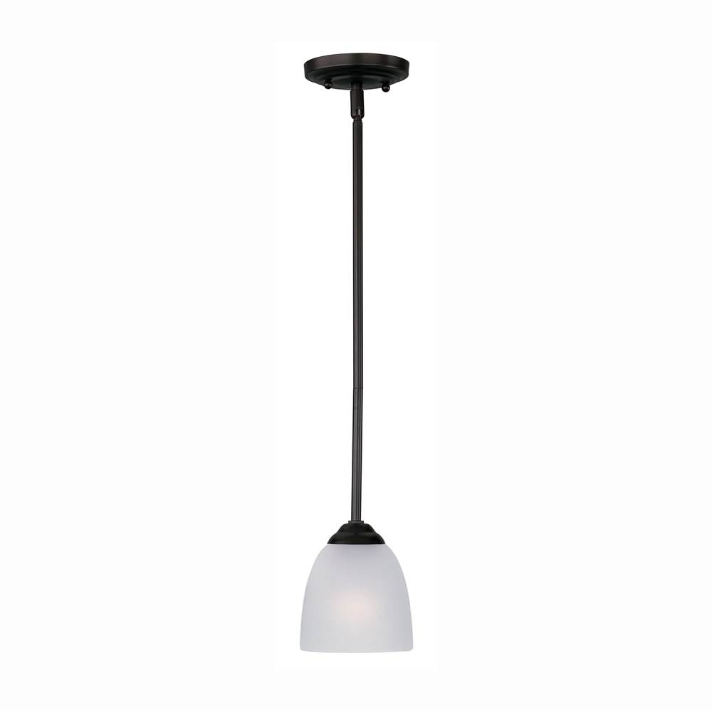 Maxim Lighting 92061FTBK Black Stefan 1-light Mini Pendant Image 1