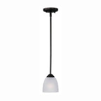 Maxim Lighting 92061FTBK Black Stefan 1-light Mini Pendant Image 1