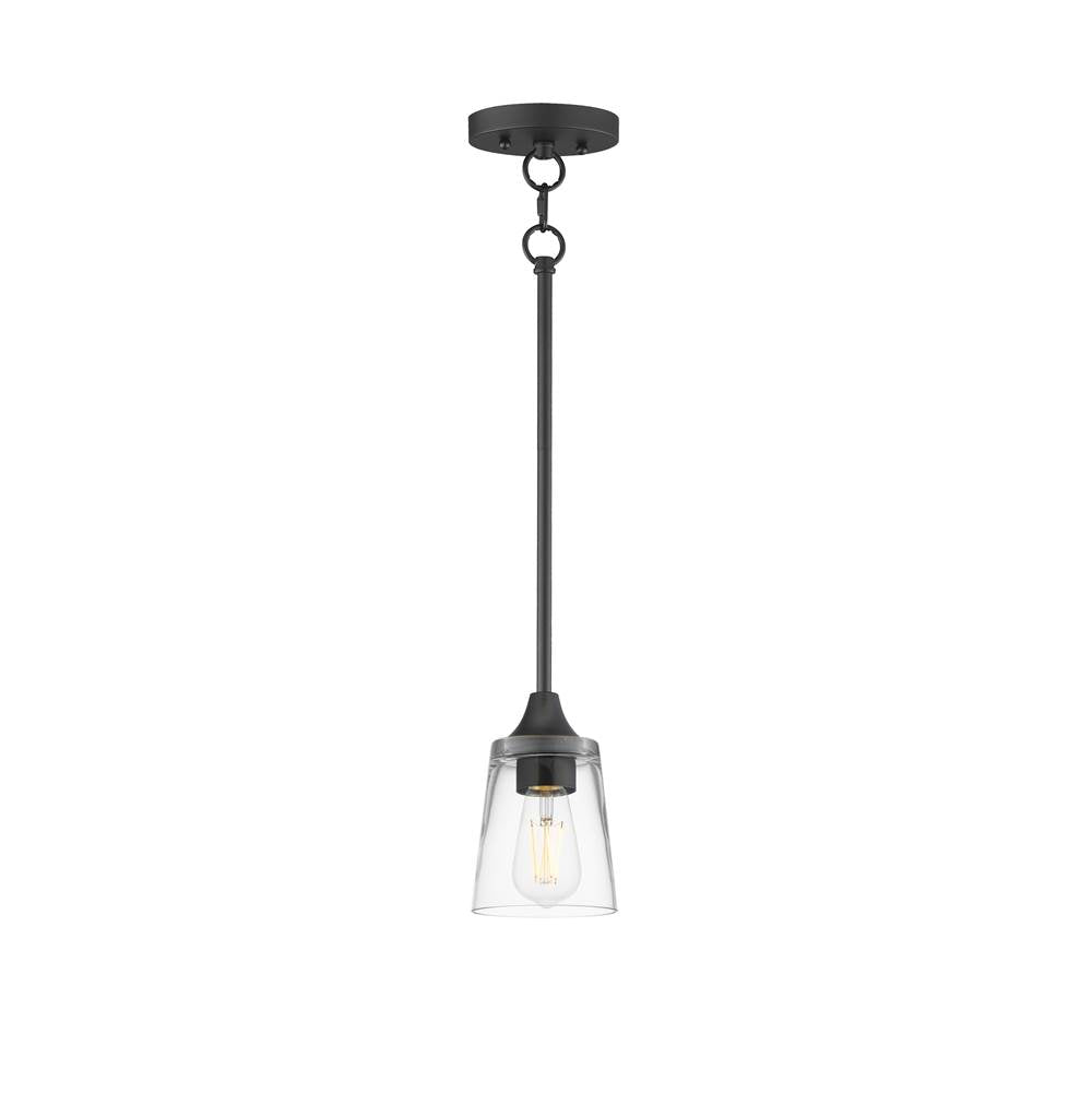 Maxim Lighting 92880CLBK Black Hudson Mini Pendant Image 1