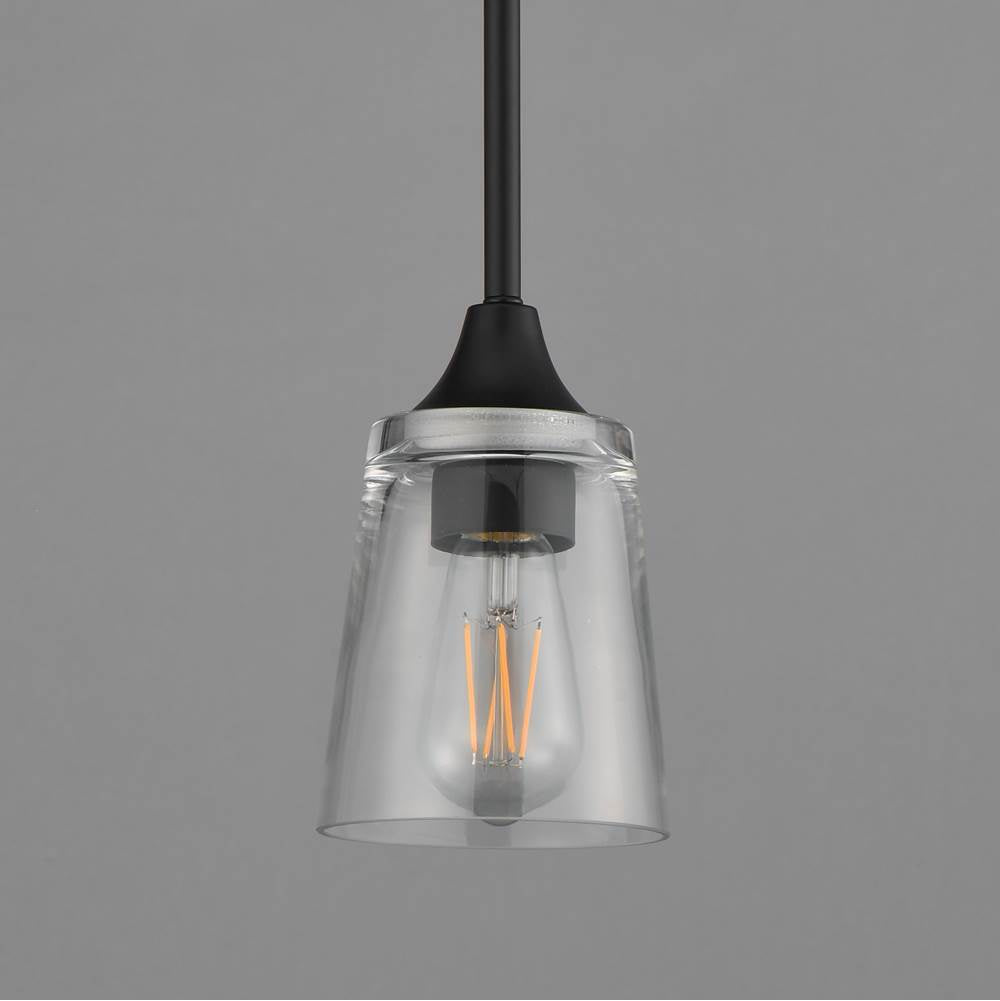 Maxim Lighting 92880CLBK Black Hudson Mini Pendant Image 3