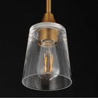Maxim Lighting 92880CLNAB Natural Aged Brass Hudson Mini Pendant Image 3