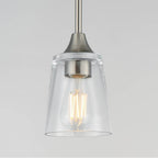 Maxim Lighting 92880CLSN Satin Nickel Hudson Mini Pendant Image 3
