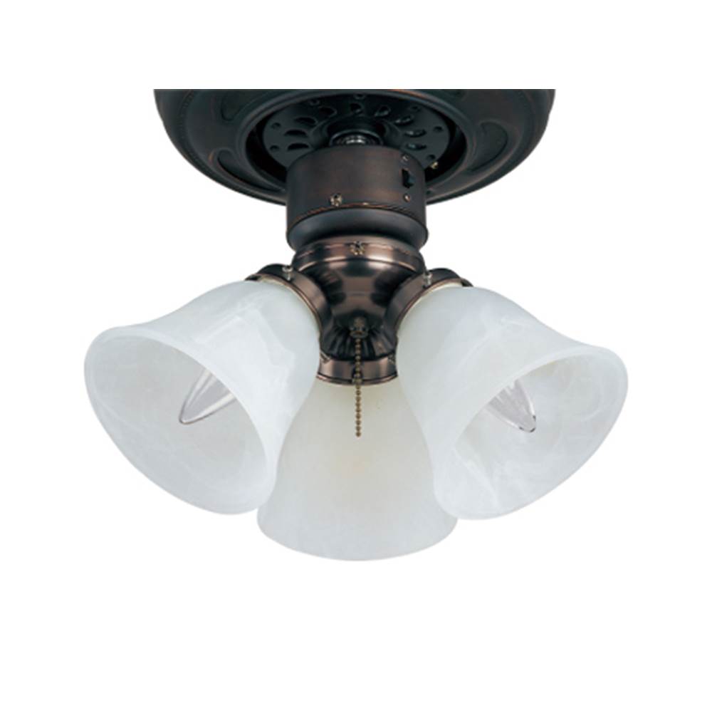 Maxim Lighting Fan Light Kits 3-light Ceiling Fan Light Kit