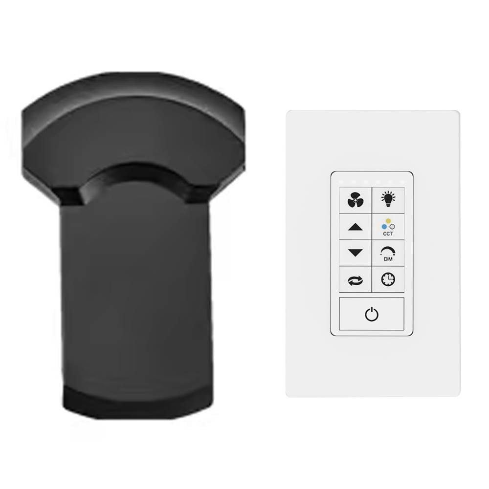 Maxim Lighting  Hardwired Dc Fan Wall Remote And Receiver 88753,4