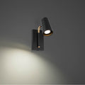 Modern Forms Stylus 8'' Led Indoor Bed Task Light 3000k In Black And Gold