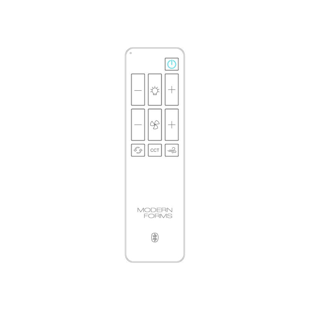 Modern Forms  Remote Control With Bluetooth