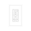 Modern Forms  Uplight And Downlight Wall Control With Bluetooth