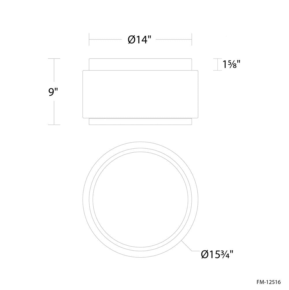 Modern Forms Preston Flush Mount Light