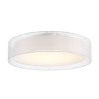 Modern Forms FM-16830-BN Brushed Nickel Metropolis 30'' Led Semi-flush Mount Light 3000k In Brushed Nickel Image 1