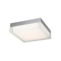 Modern Forms Matrix 12'' Led Flush Mount Light 3000k In Titanium