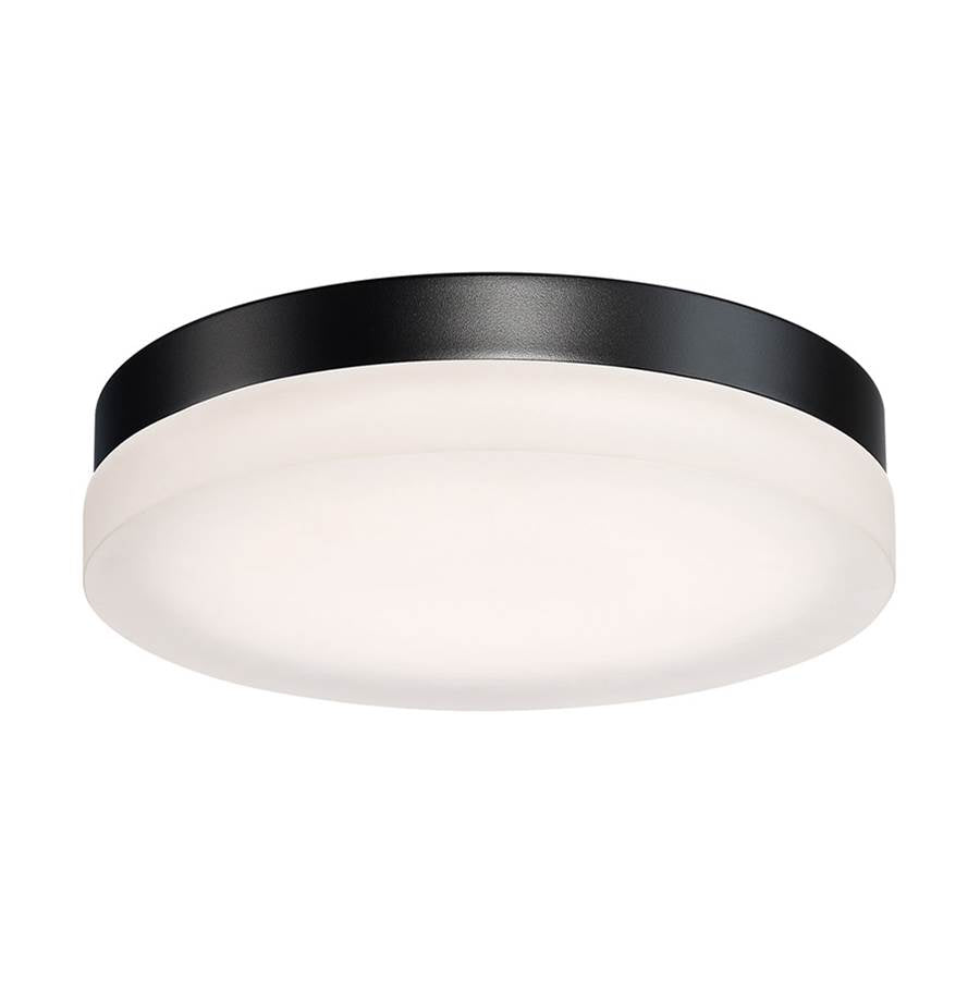 Modern Forms FM-2111-30-BK Black Circa 11'' Led Flush Mount Light 3000k In Black Image 1