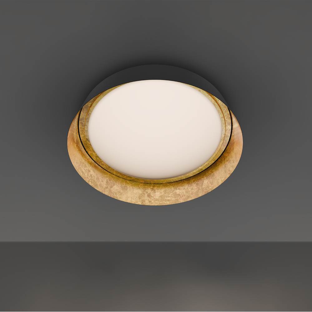 Modern Forms Gilt Flush Mount Light