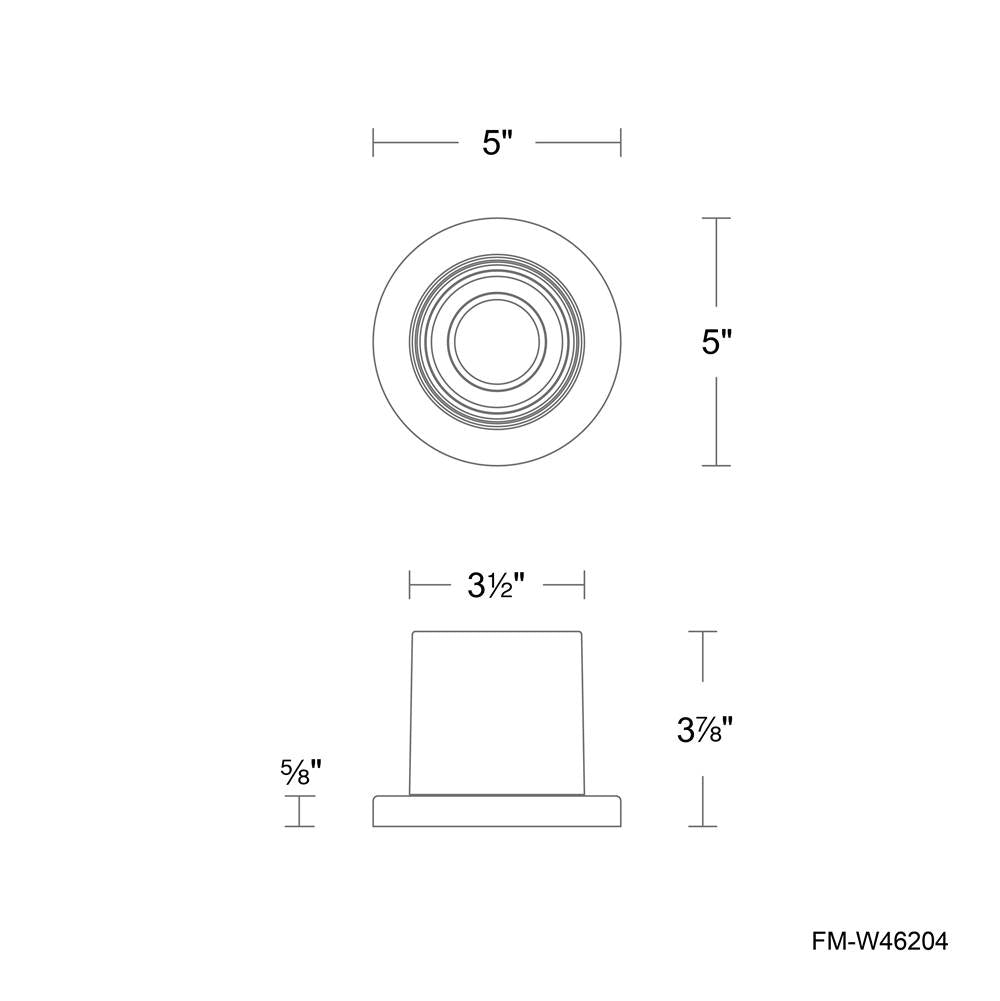 Modern Forms Squat Outdoor Flush Mount Light