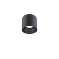 Modern Forms Squat 5'' Led Outdoor Flush Mount Light 4000k In Black