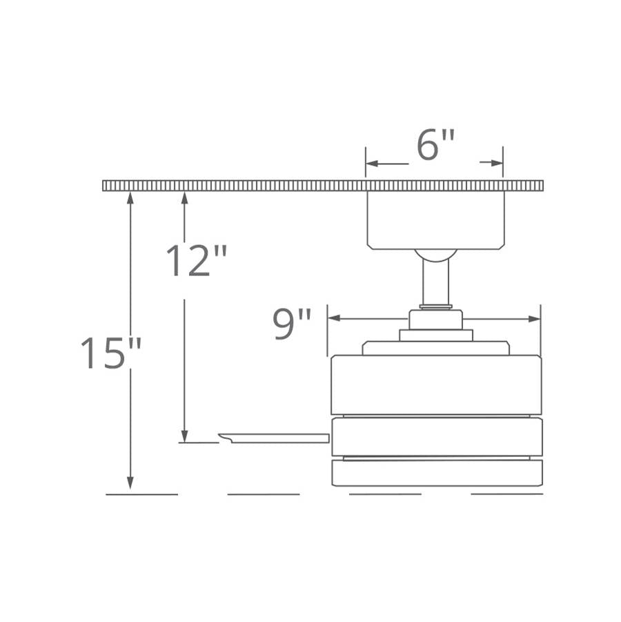 Modern Forms Windflower Ceiling Fan 60in