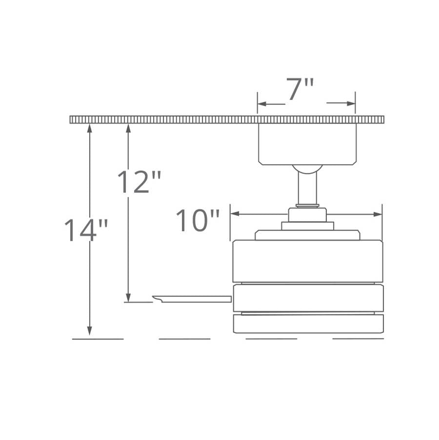 Modern Forms FR-W1819-52L-BZ/DW Bronze Mykonos Ceiling Fan 52in Image 2