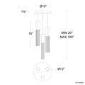 Modern Forms Cinema Multilight Pendant Light