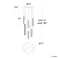 Modern Forms Cinema Multilight Pendant Light