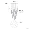 Modern Forms Cinema Multilight Pendant Light