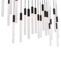 Modern Forms Magic 54'' Led Multi-light Pendant Light 3000k In Black