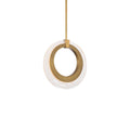 Modern Forms Serenity 10'' Led Chandelier Light 3000k In Aged Brass