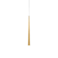 Modern Forms Cascade 28'' Led Mini Pendant Light 3500k In Aged Brass