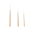 Modern Forms Cascade 54'' Led Multi-light Pendant Light 3500k In Aged Brass