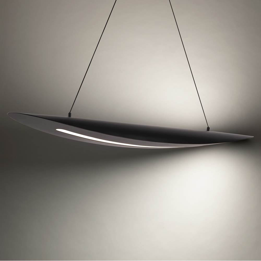Modern Forms Black Jack Black Jack 44'' Led Indoor Linear Pendant Light 3000k In Black