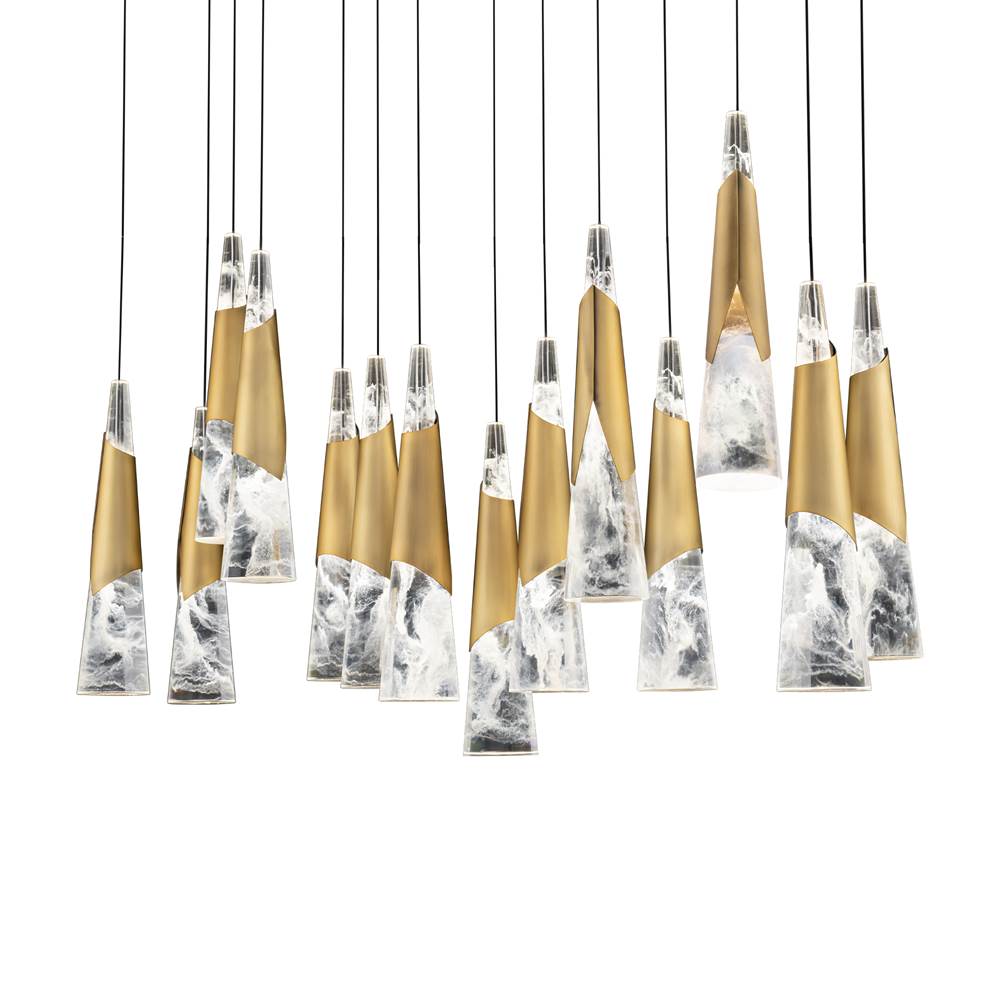 Modern Forms Kilt Multilight Pendant Light