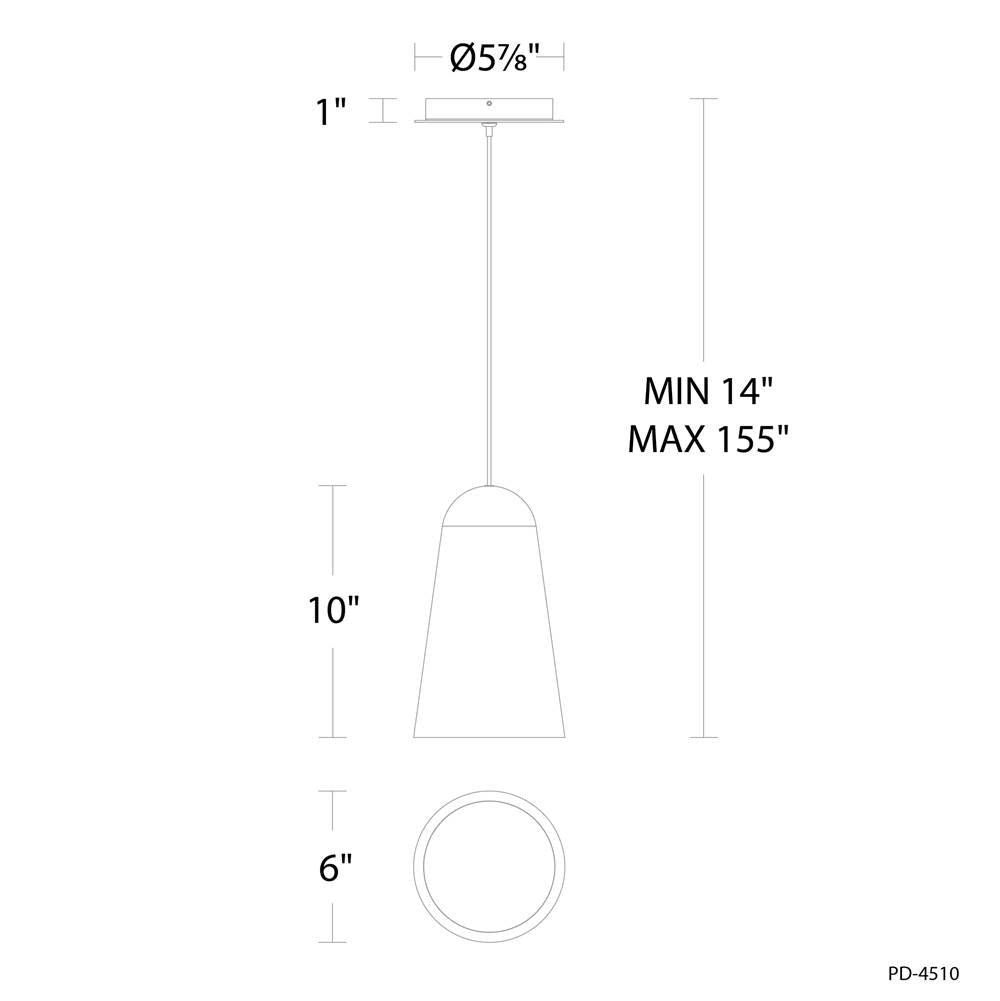 Modern Forms Pompeii Mini Pendant Light