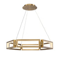 Modern Forms PD-50835-AB Aged Brass Mies 36'' Led Chandelier Light 3000k In Aged Brass Image 1