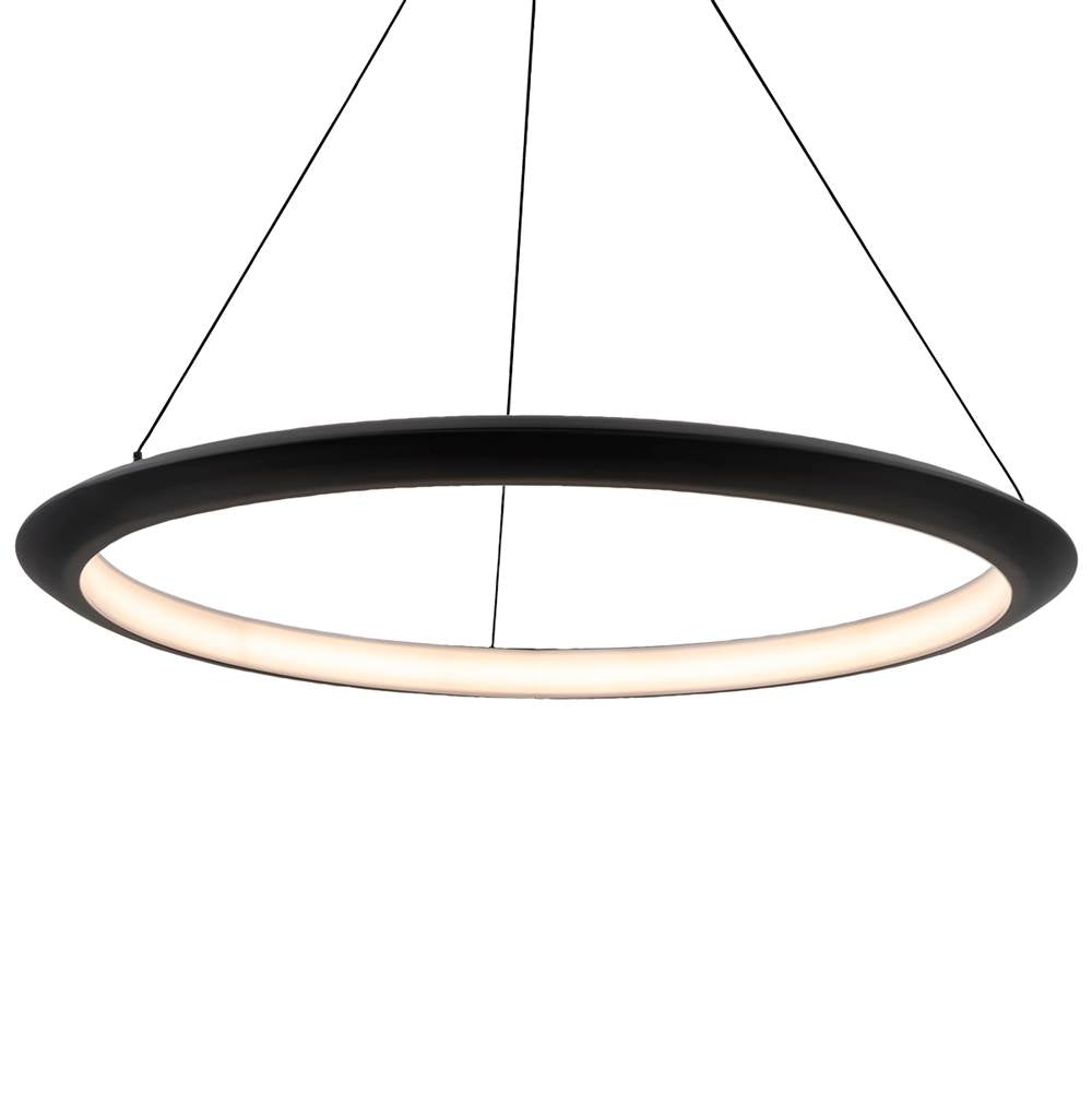 Modern Forms The Ring The Ring 36'' Led Pendant Light 3000k In Black
